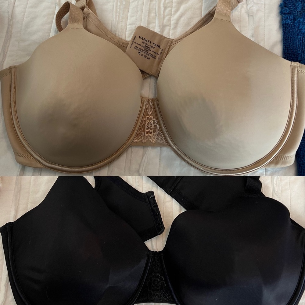 2 Vanity Fair bras 42DD